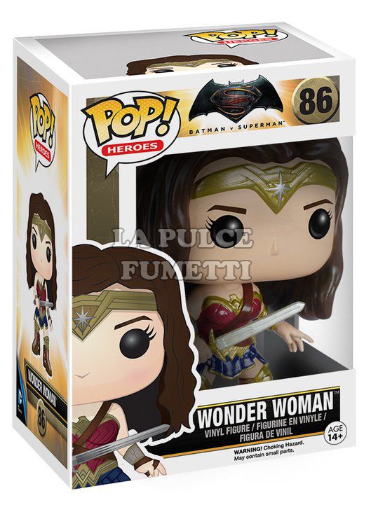 BATMAN VS SUPERMAN: WONDER WOMAN - VINYL FIGURE 86 - POP FUNKO